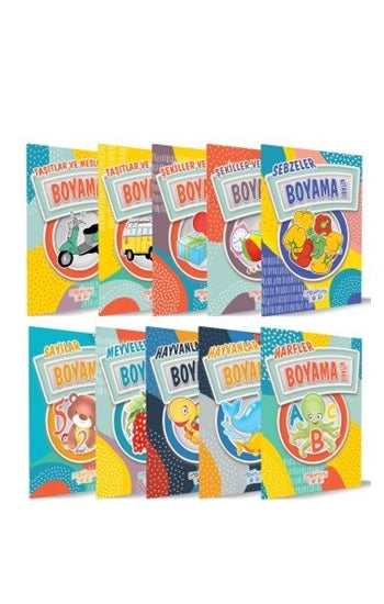 Boyama Kitapları (10 Kitap Takımı)
