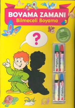 Boyama Zamanı: Bilmeceli Boyama - mezetto