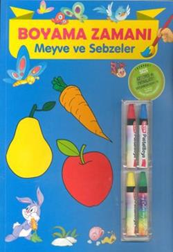 Boyama Zamanı: Meyve ve Sebzeler - mezetto