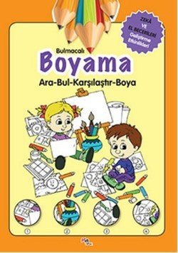 Bulmacalı Boyama (Ara - Bul - Karıştır - Boya) - mezetto