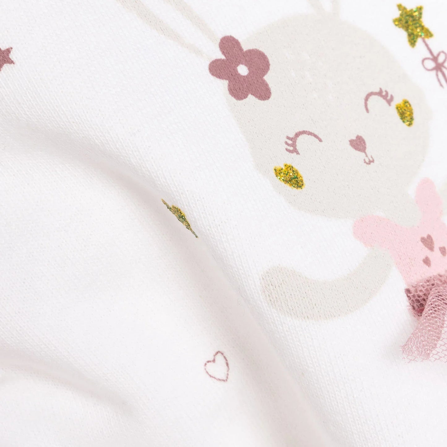 HelloBaby Baby Girl Winter Fairytale Sweatshirt - Ecru