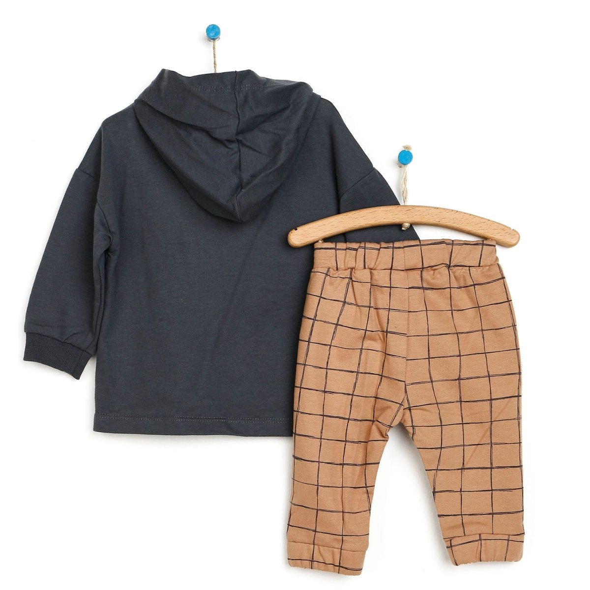 Tuffy Sweatshirt- Footless Bottom - Anthracite