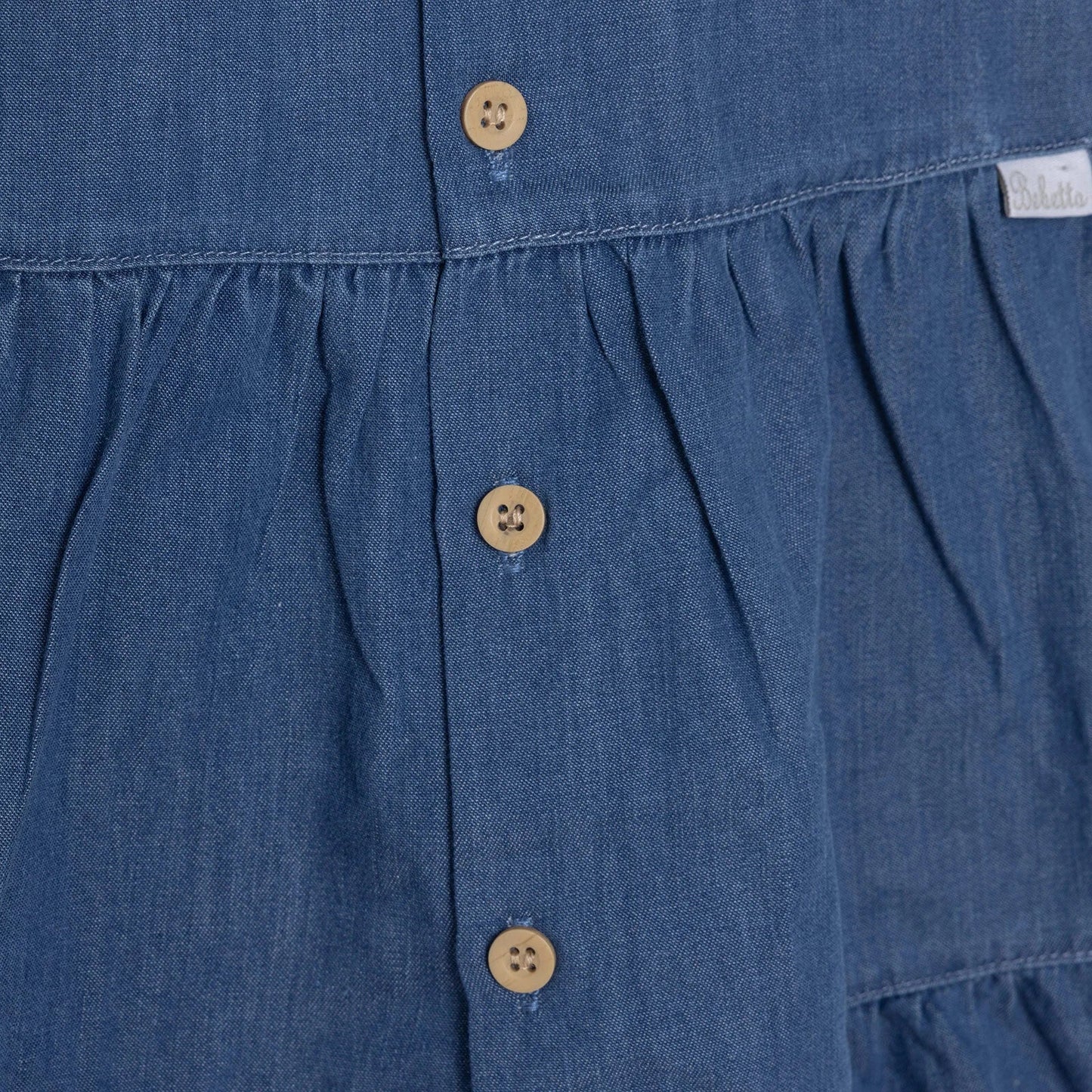 Bebetto Ponpon Team Girl Dress - Indigo