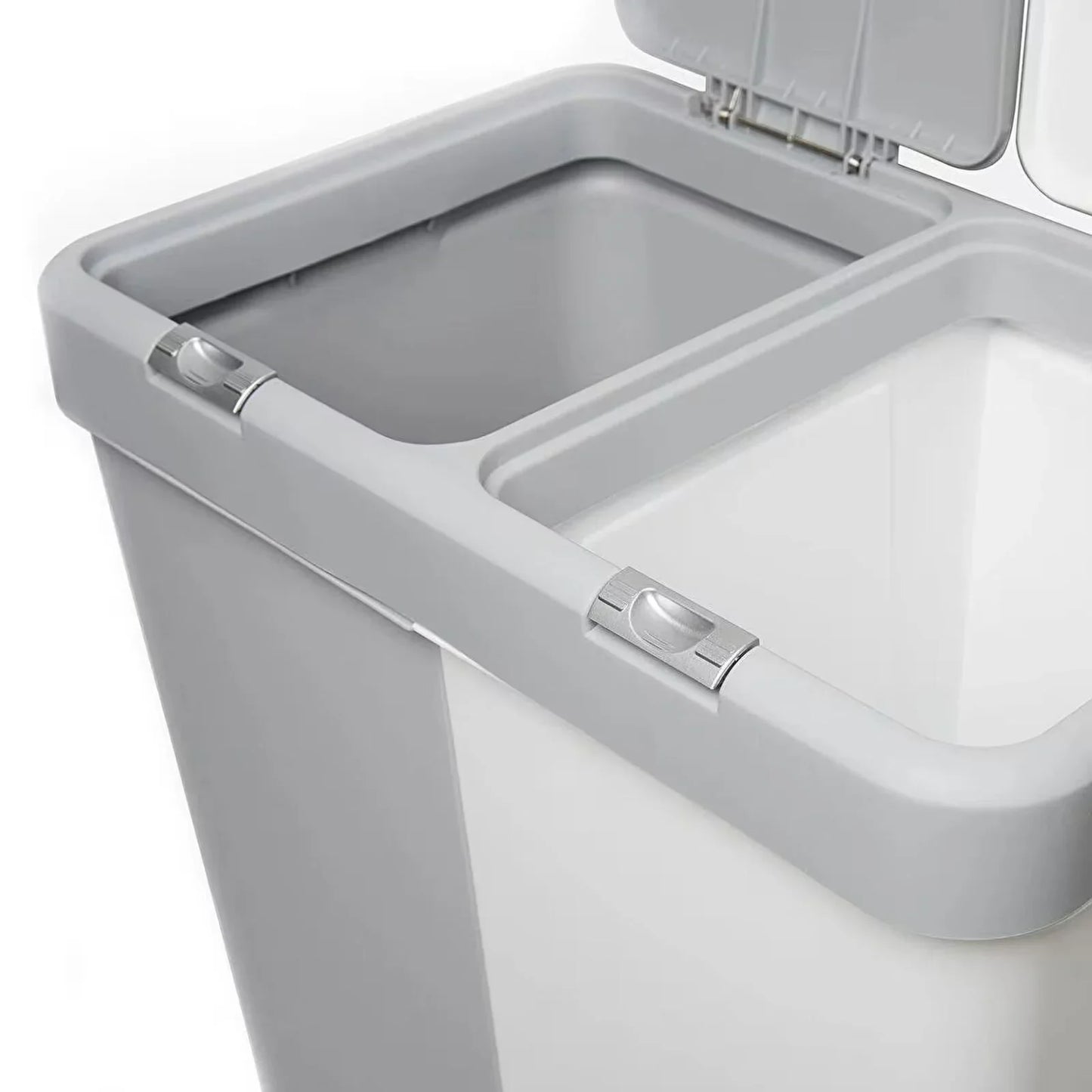 Motek Multi-Purpose Double Compartment Laundry & Dirty Basket 80lt