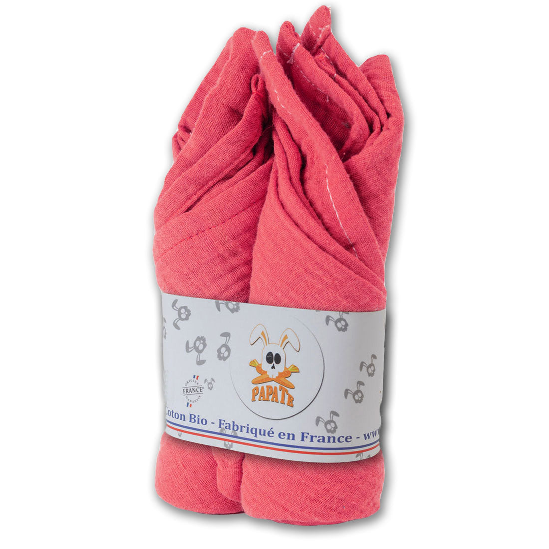 Organic Cotton Swaddles - Strawberry