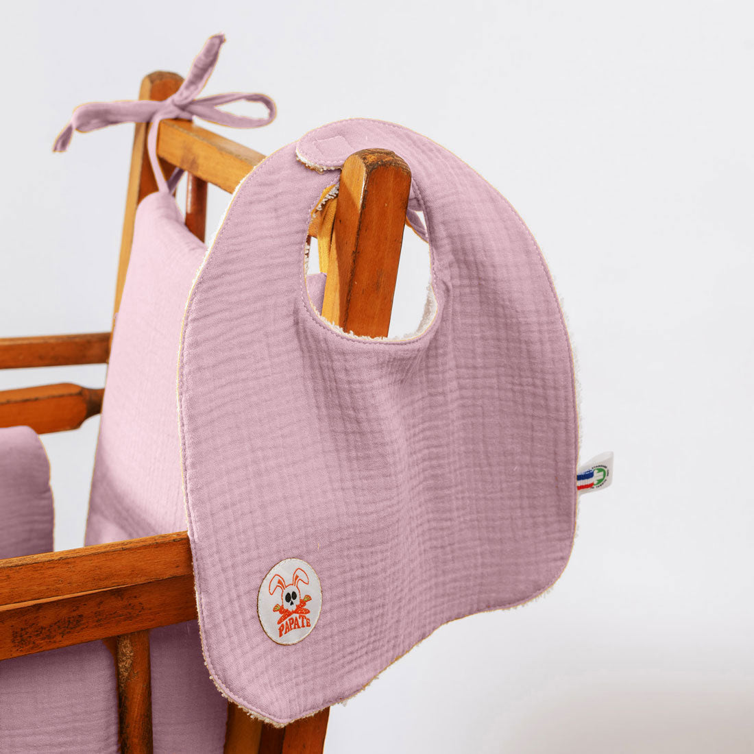 Organik Pamuklu Önlük - Pembe