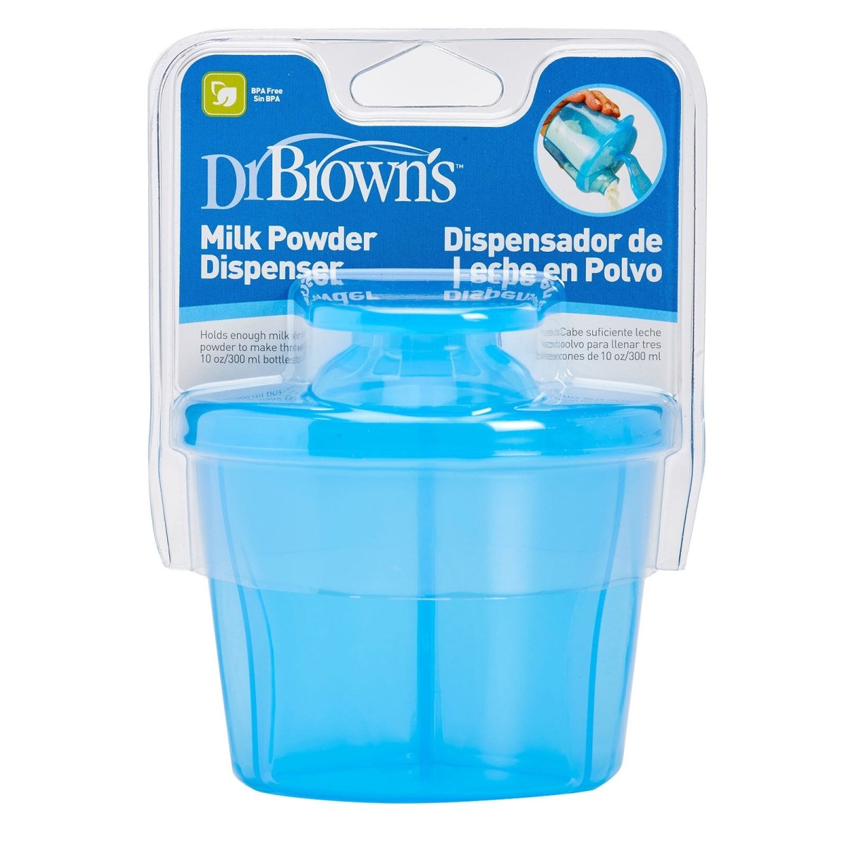 Dr. Brown's Options Milk Powder Dispenser 270ml - Blue