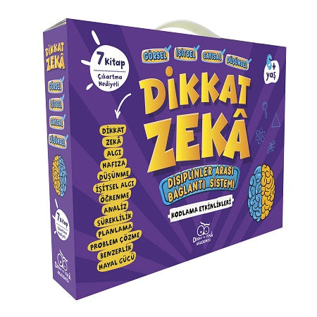 Dikkat Zeka Ana Sınıf Seti - 6 Yaş (7 Kitap Takım)