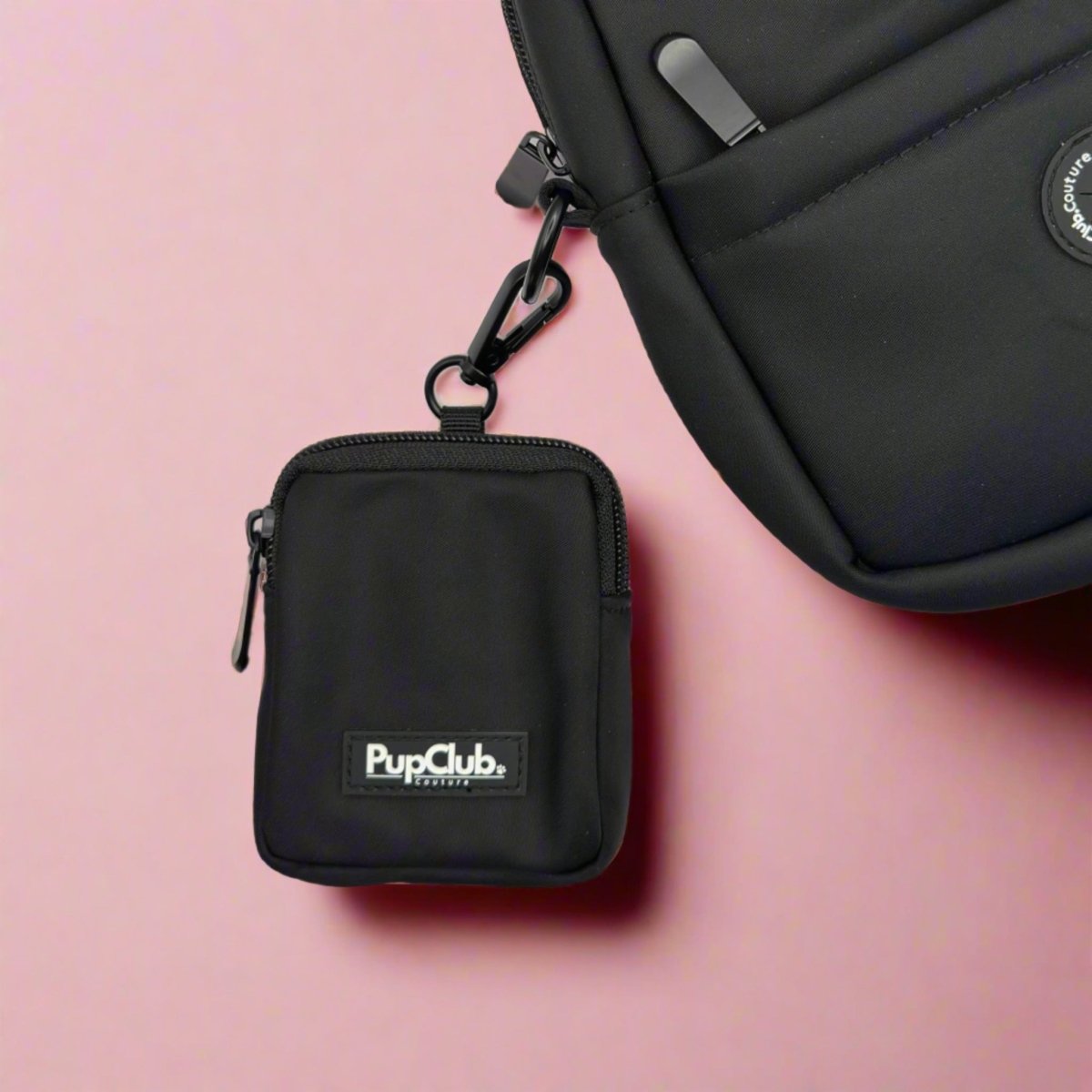 Dog Treat Pouch - Black - mezetto PupClub Couture PupClub Couture