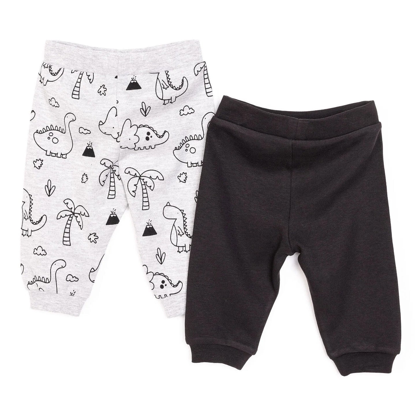 Hellobaby Baby Boy Basic Joggers 2 pcs - Black