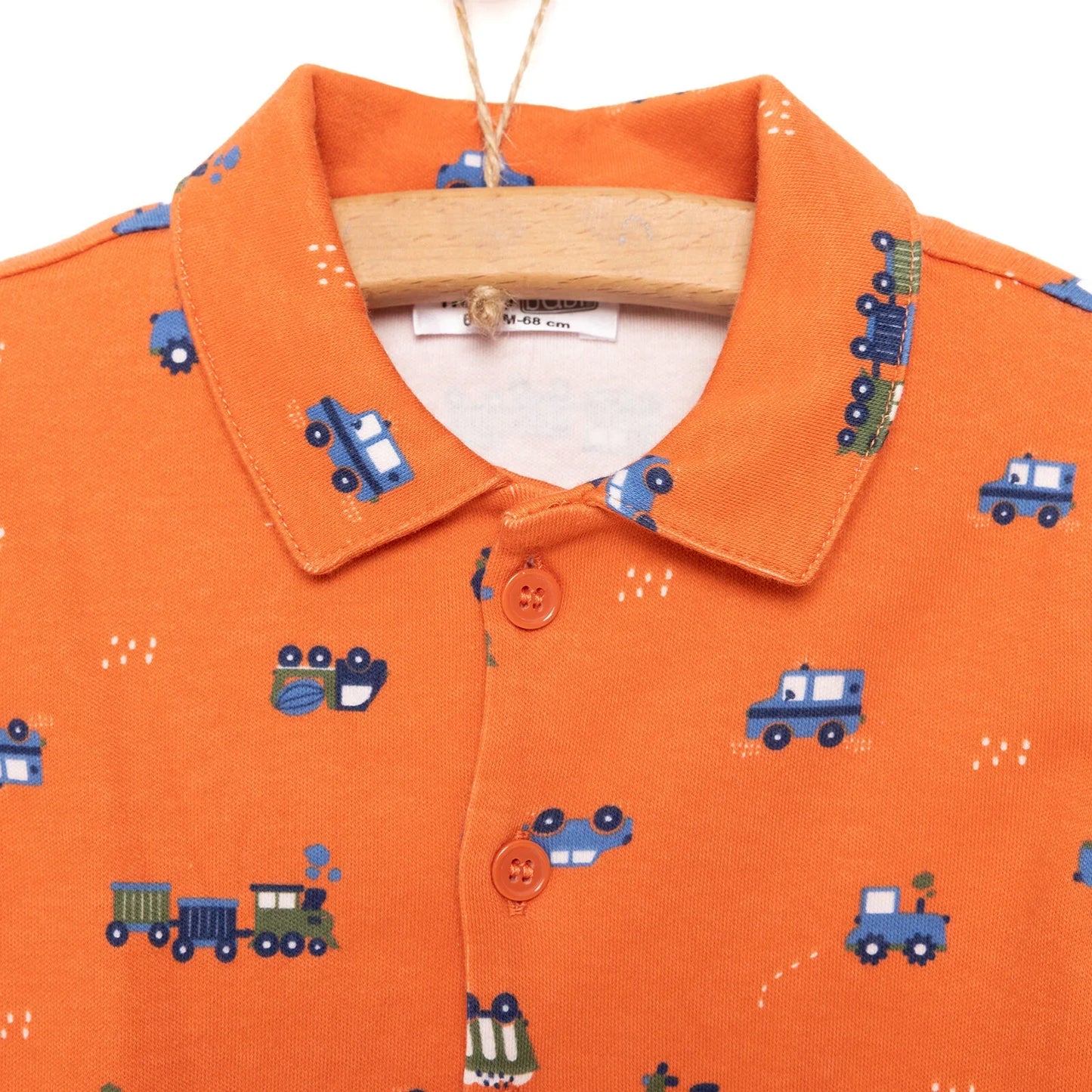 HelloBaby  Baby Boy Long Sleeve Pyjamas Set - Orange