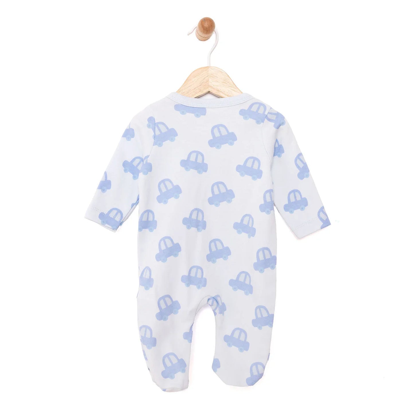 HelloBaby  Newborn Baby Boy  Footed Bottom - Blue