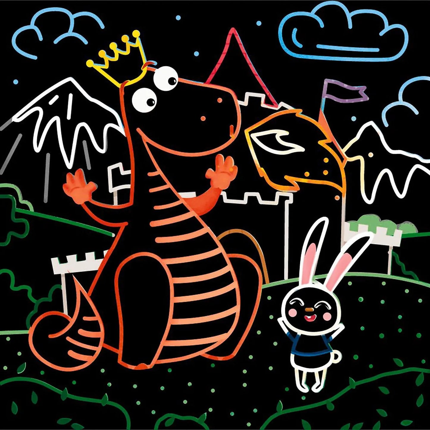 Dodo Scratch Set Dragons