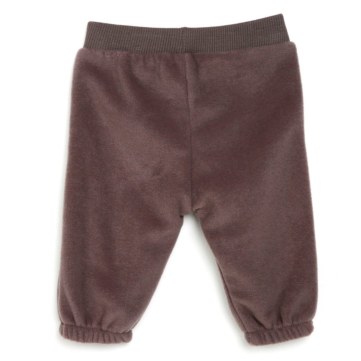 HelloBaby Basic Baby Boy Fleece Pants - Brown