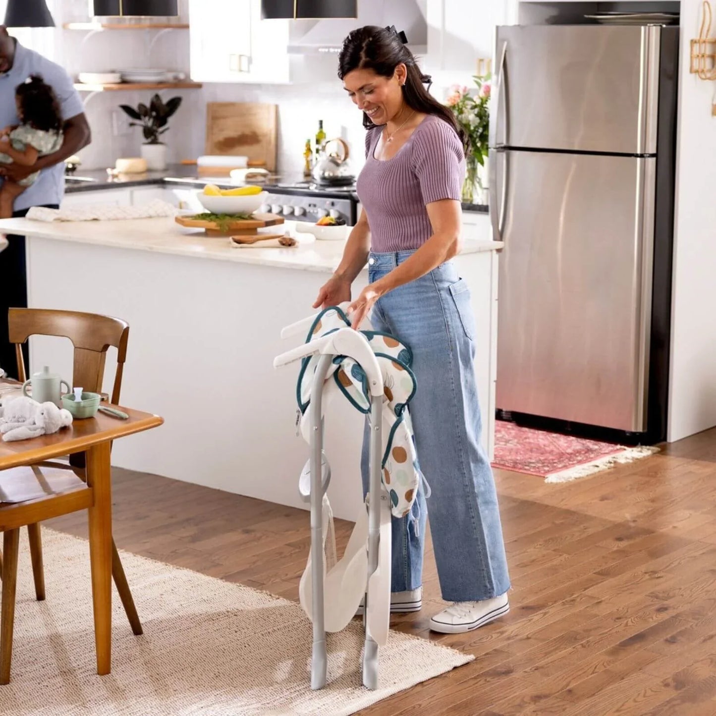 Graco Snackease Quick Folding Highchair - Organza