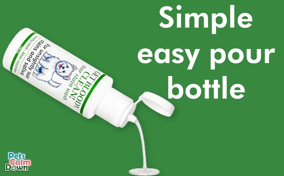 Tear Stain Remover. Gently Remove Eye Residue & Prevent Stains