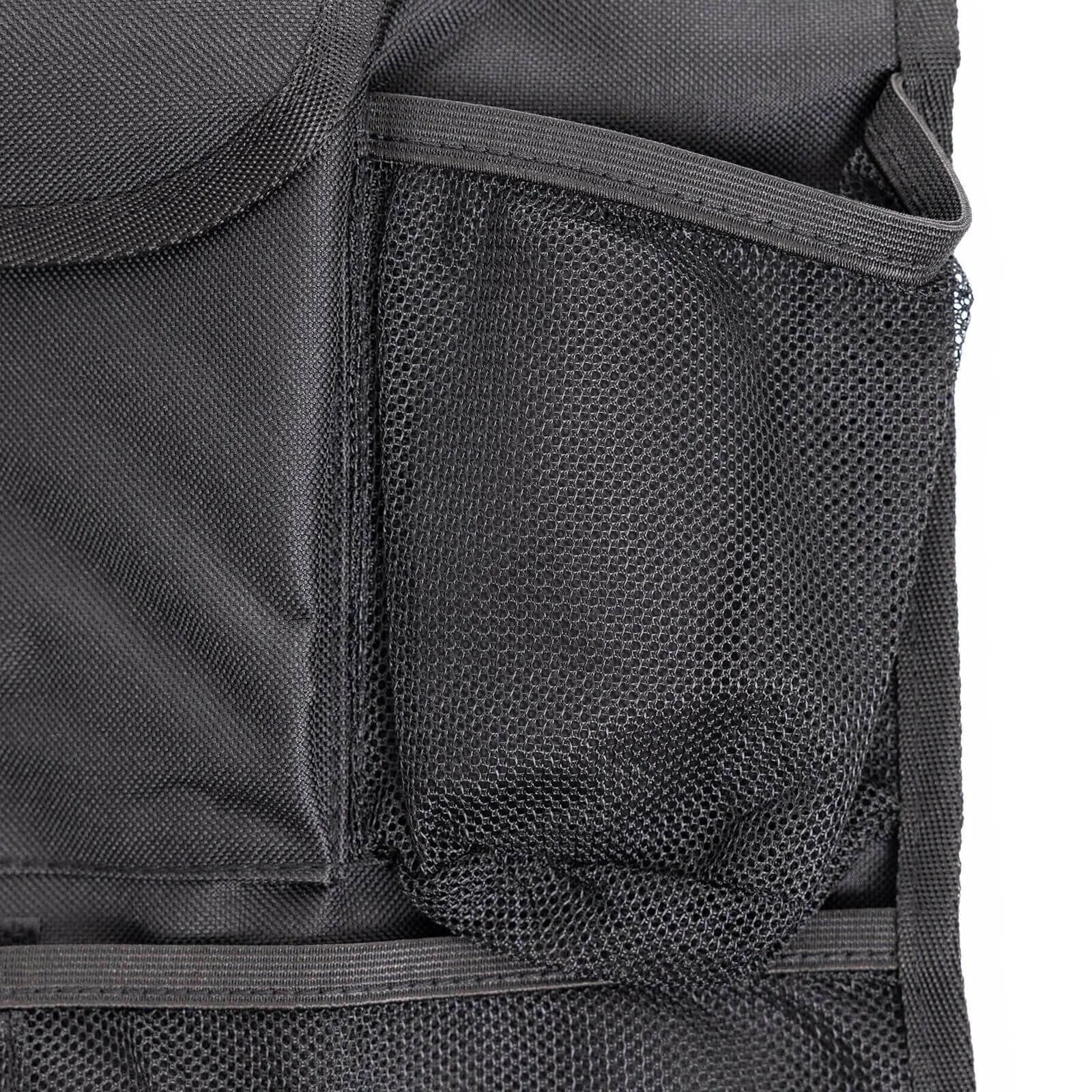 ebaby Plain Backseat Organiser - Black - mezetto