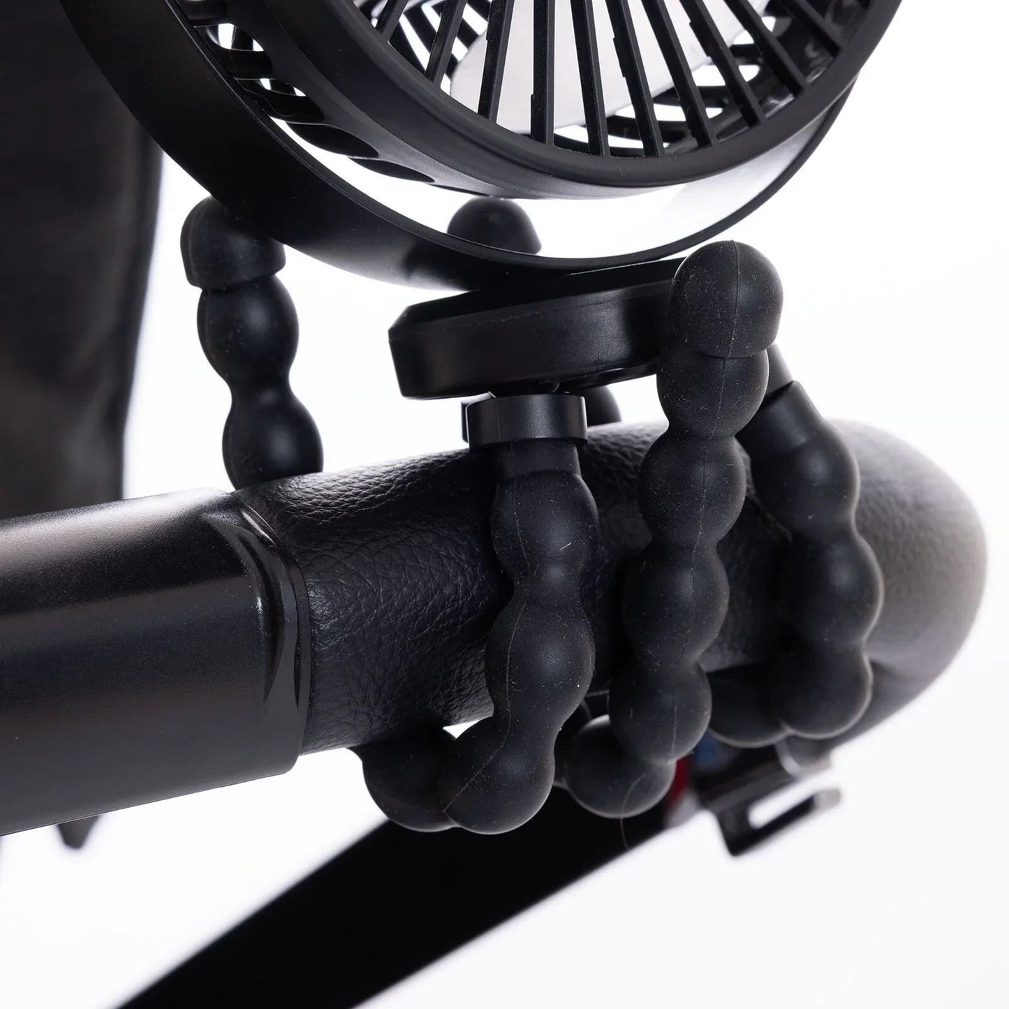 ebaby Rechargeable Stroller Fan - Black - mezetto