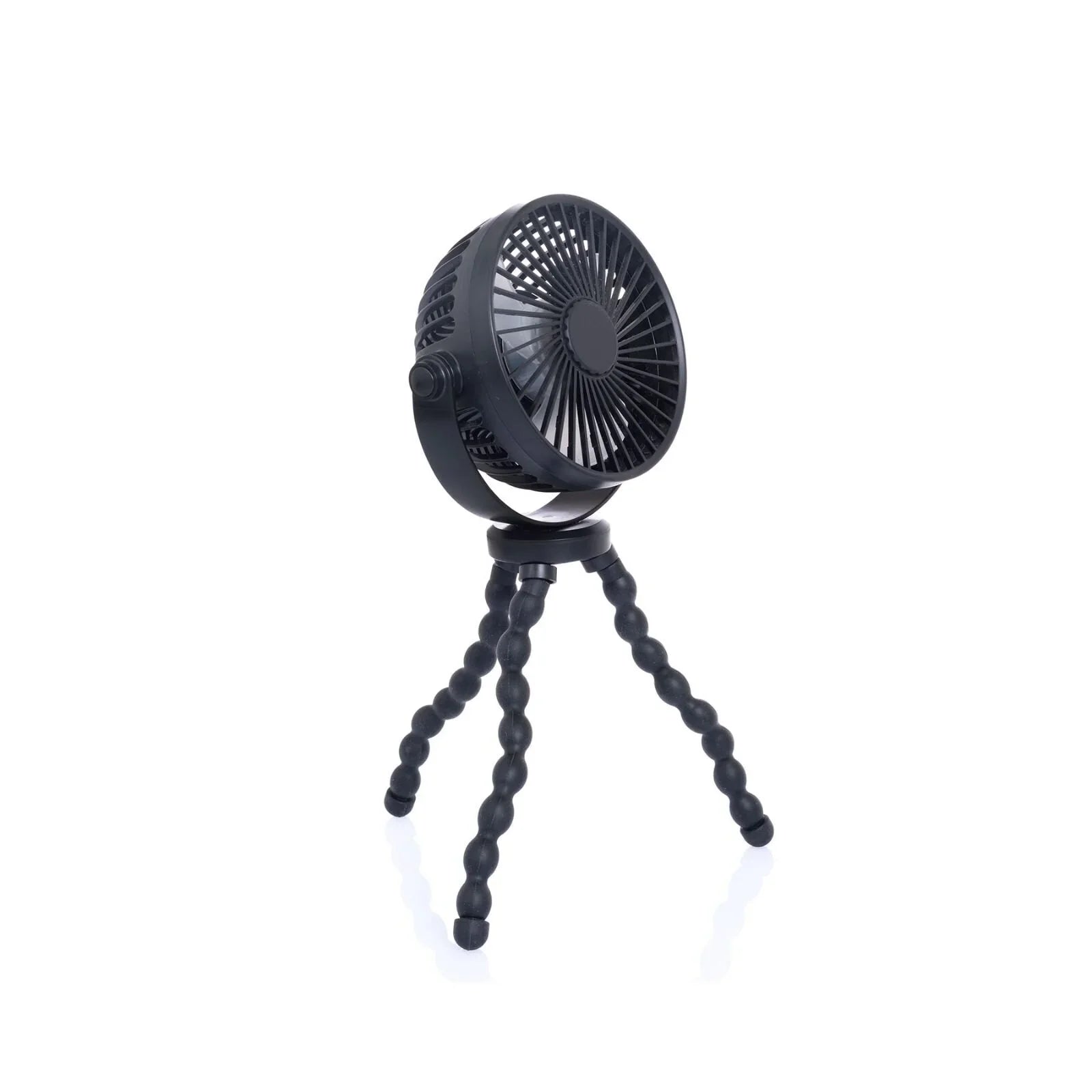 ebaby Rechargeable Stroller Fan - Black - mezetto