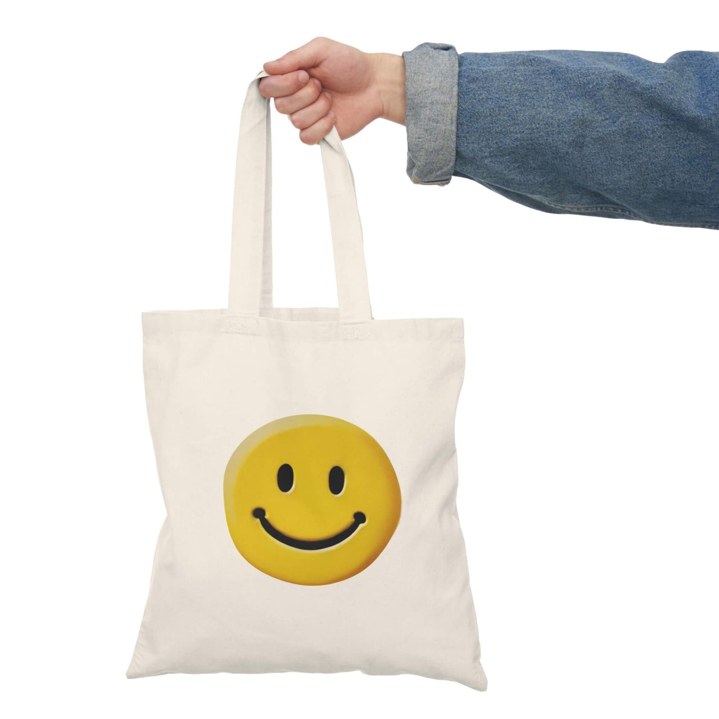 Eco - Friendly Smiley Face Tote Bag - mezetto KEOLIX KEOLIX