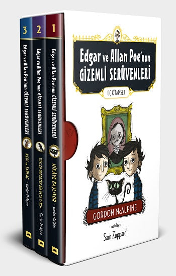Edgar ve Allan Poe'nun Gizemli Serüvenleri (3 Kitap Seti)