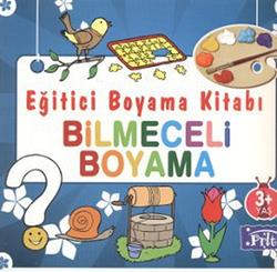 Eğitici Boyama Kitabı - Bilmeceli Boyama - mezetto