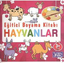 Eğitici Boyama Kitabı - Hayvanlar - mezetto