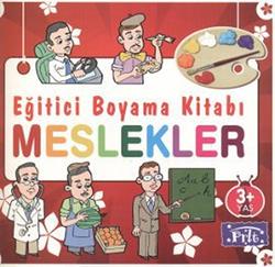 Eğitici Boyama Kitabı - Meslekler - mezetto