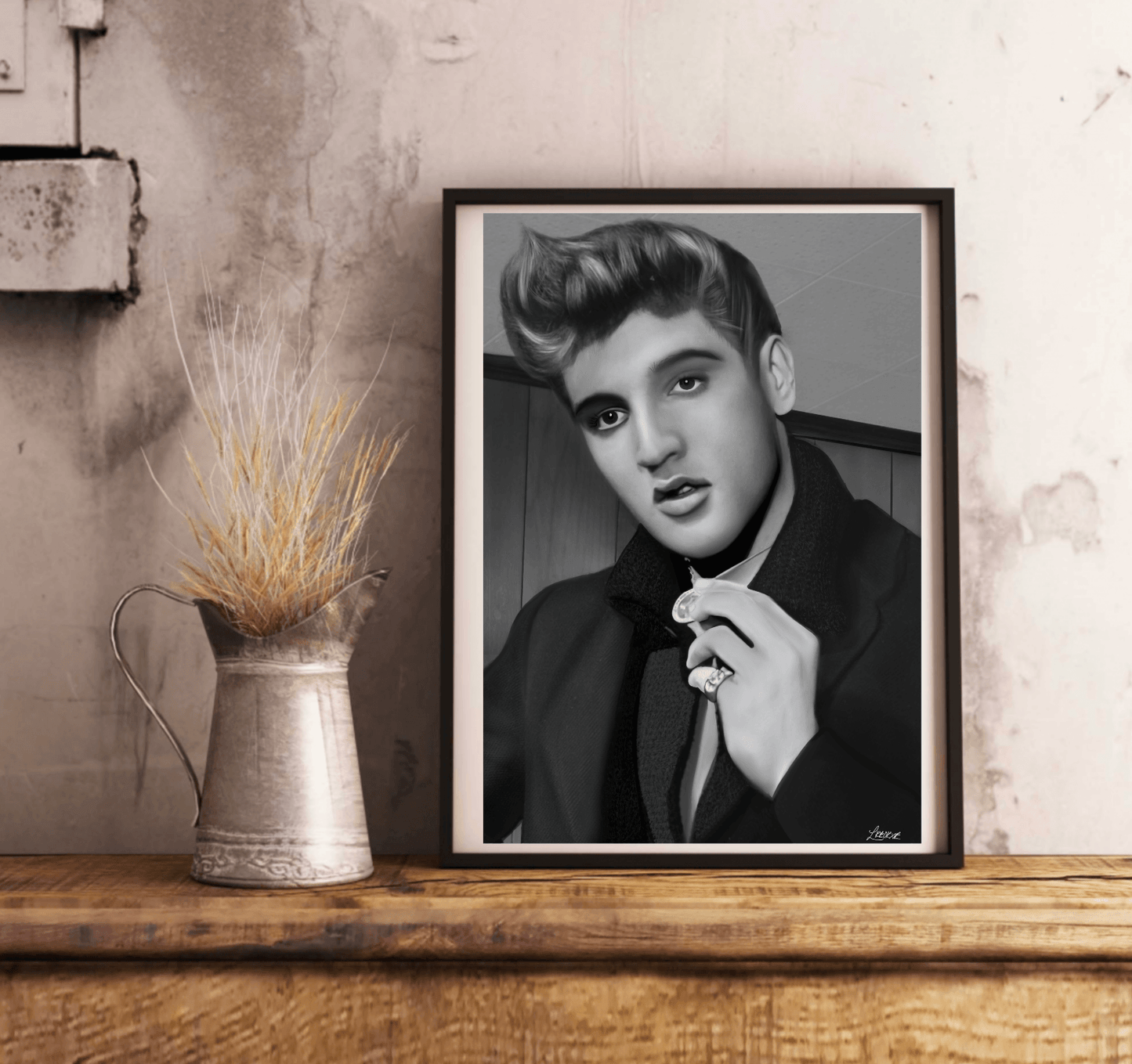 Elvis Presley Wall Art | Rock 'n' Roll Music Poster Print - mezetto KEOLIX KEOLIX