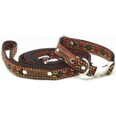 Elysian Paws Engraved Charm Medium Dog Collar - mezetto