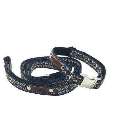 Enchanted Paws Personalised Cotton Dog Collar - mezetto