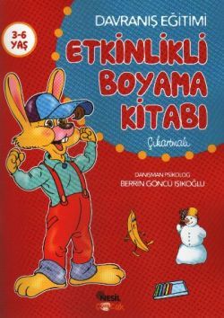 Etkinlikli Boyama Kitabı (Çıkartmalı) - mezetto