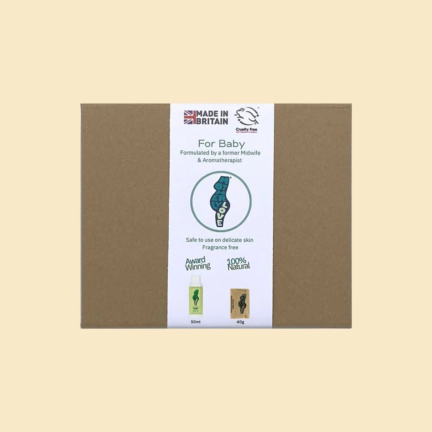 Motherlylove Green & Natural For Baby Gift Box