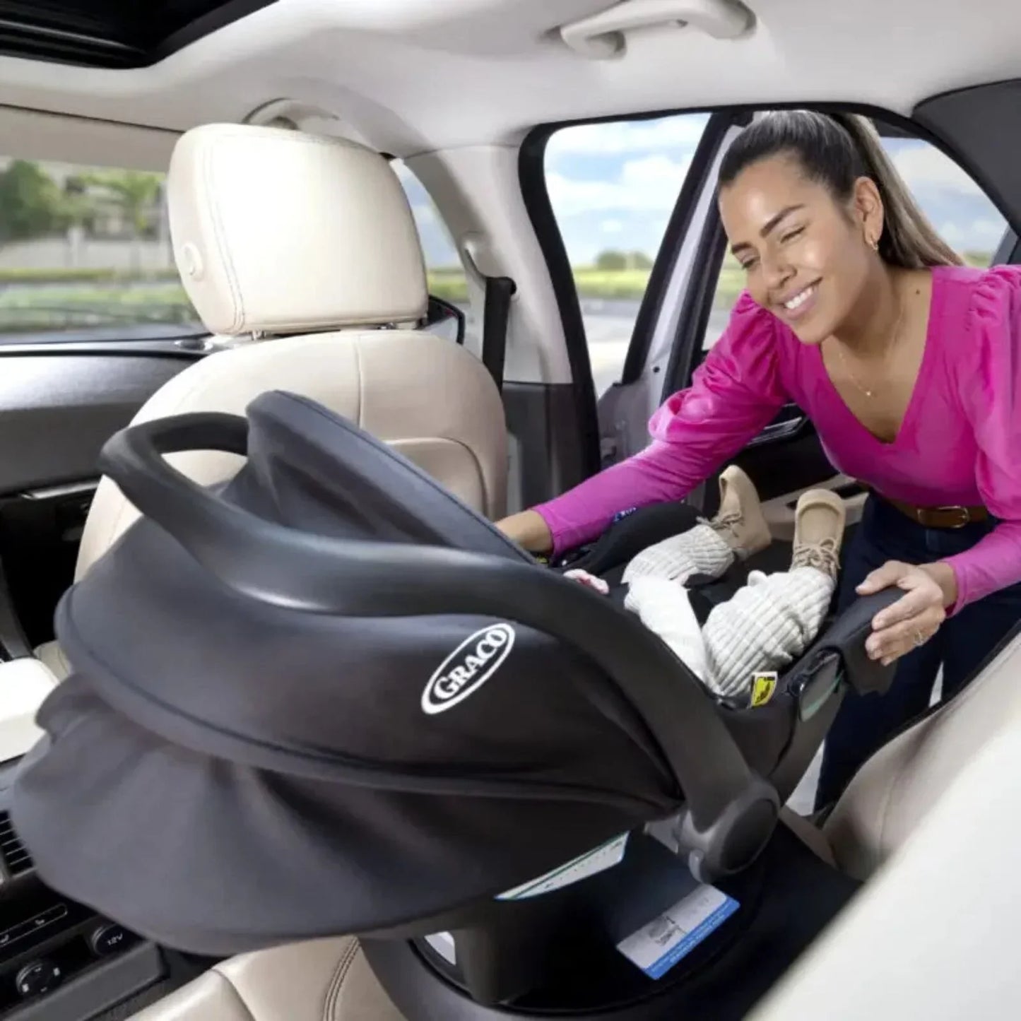 Graco SnugLite i-Size R129 Infant Car Seat - Midnight