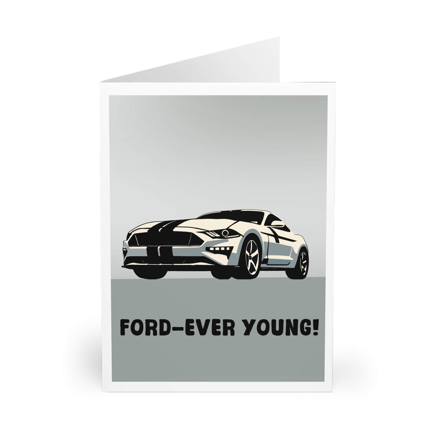 Ford - ever Young Mustang Card – Classic Car Greeting - mezetto KEOLIX KEOLIX