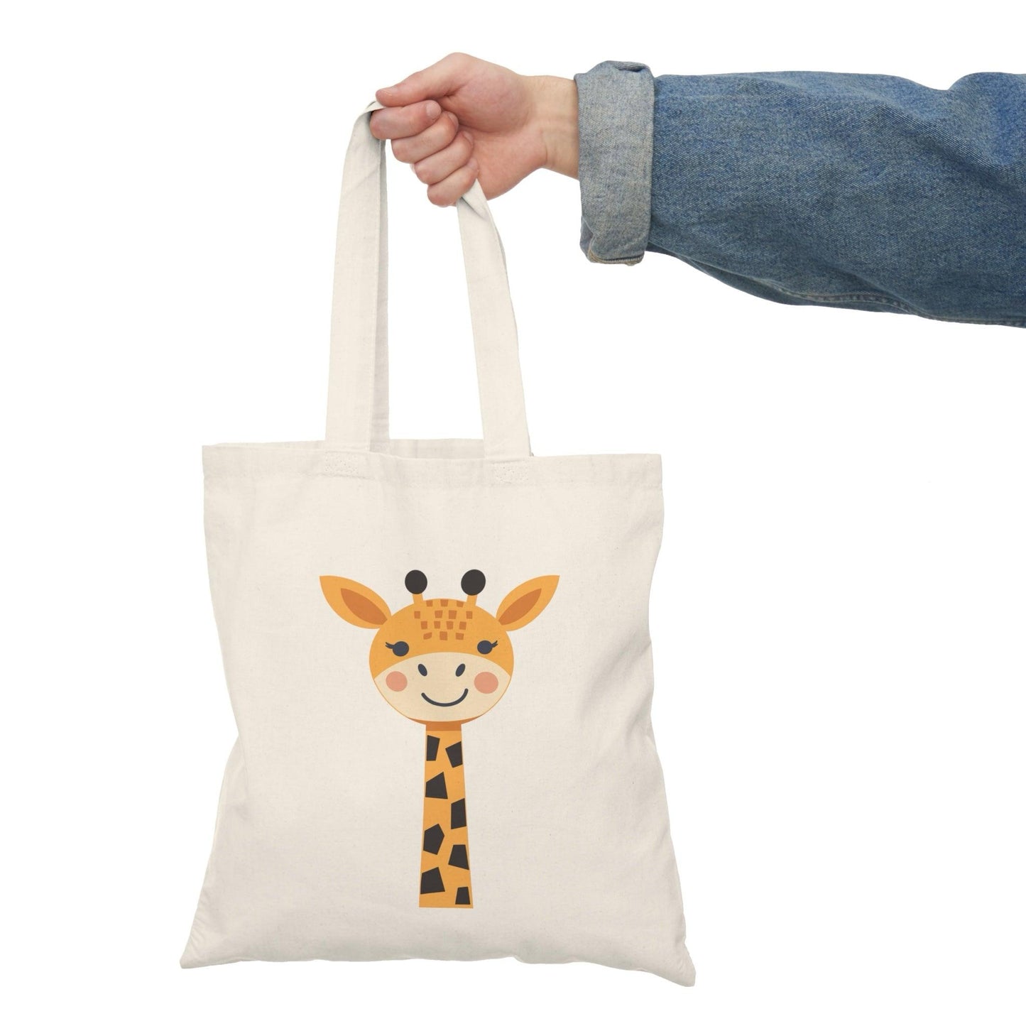 Giraffe Tote Bag – Elegant Wildlife Eco Shopper - mezetto KEOLIX KEOLIX