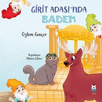 Girit Adası’nda Badem – Özlem Gençer – Luna Çocuk Yayınları – kitap kapağı
