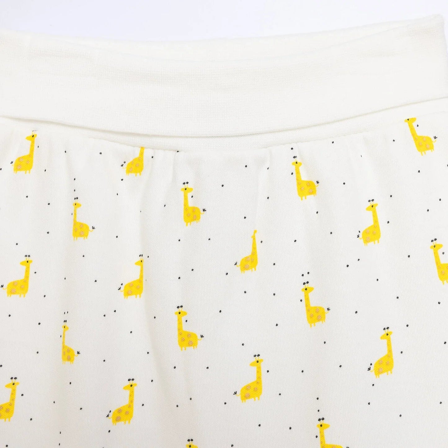 HelloBaby 2 Piece Footed Bottom - Ecru - mezetto