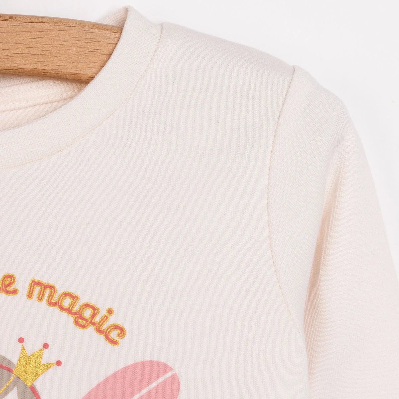 HelloBaby Baby Girl Long Sleeve Pyjamas Set - Ecru - mezetto