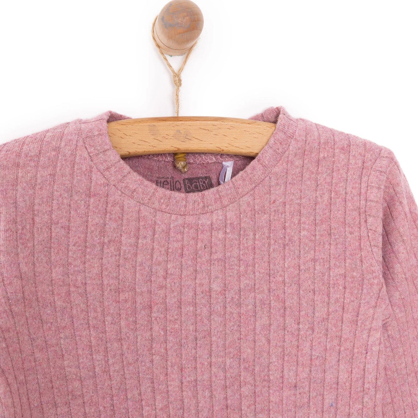 HelloBaby Baby Girl Long Sleeve Pyjamas Set - Light Pink - mezetto