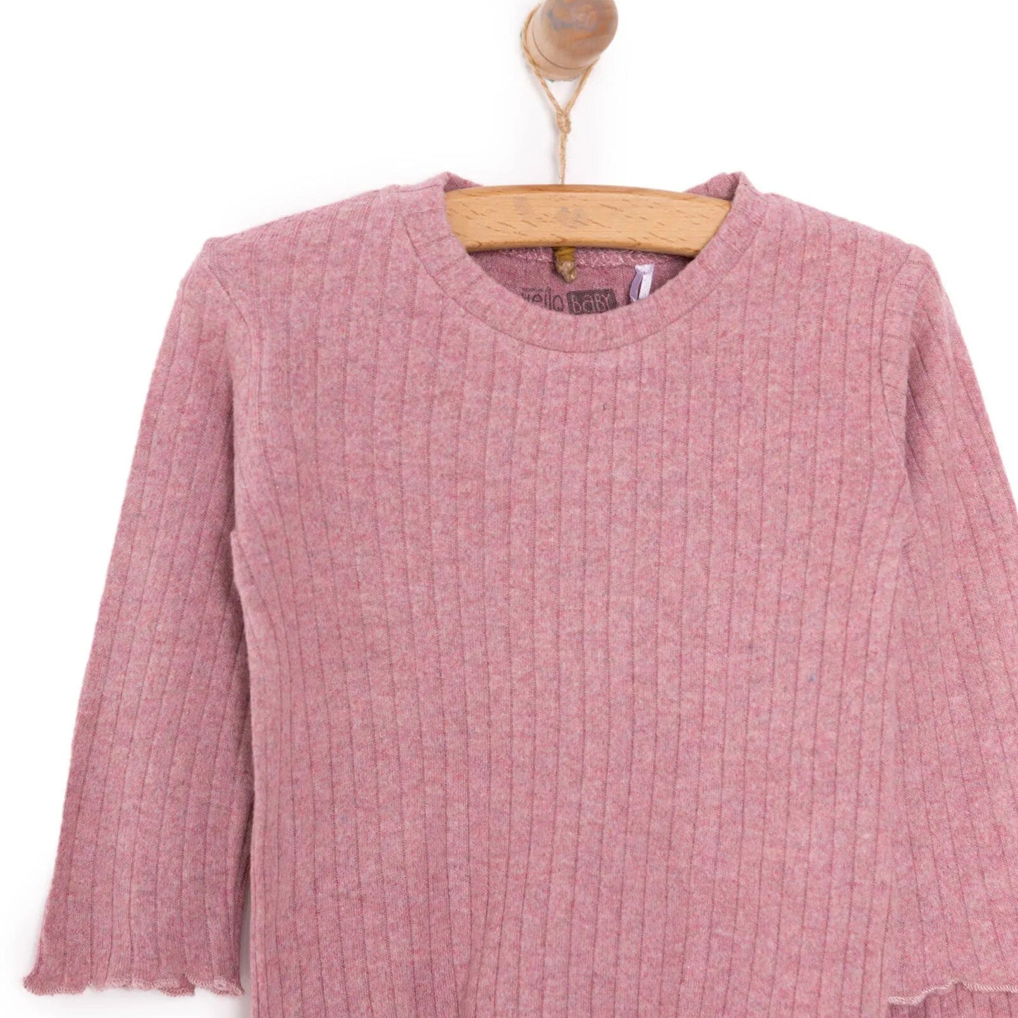 HelloBaby Baby Girl Long Sleeve Pyjamas Set - Light Pink - mezetto