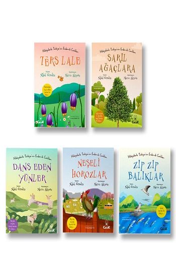 Hikayelerle Türkiye’nin Endemik Canlıları Serisi - Floki Yayınları Kitap