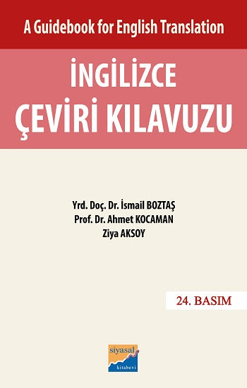 İngilizce Çeviri Kılavuzu - Cevap Anahtarı (İngilizce Çeviri Rehberi)