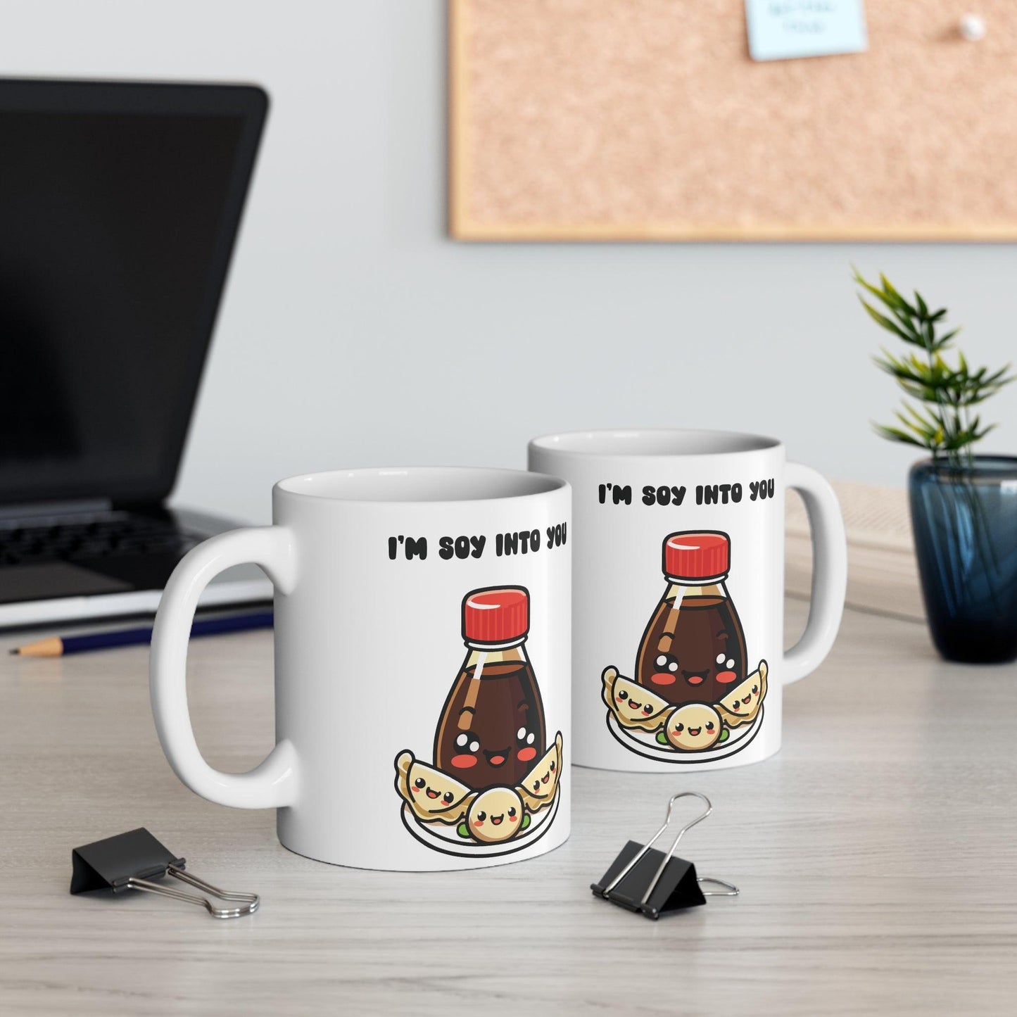 I’m Soy Into You Mug | Soy Sauce & Gyoza 11 oz - mezetto KEOLIX KEOLIX