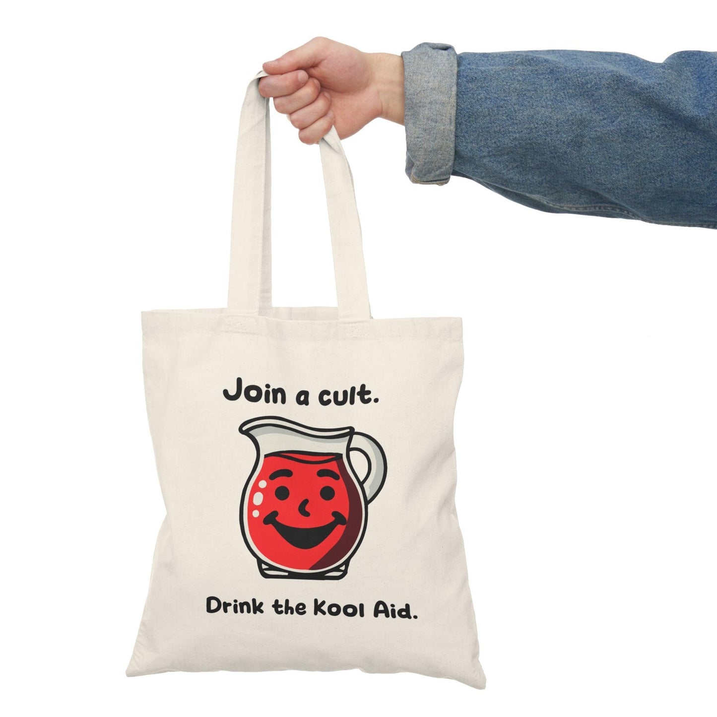 Join the Cult Tote Bag – Funny Dark Humor Eco Shopper - mezetto KEOLIX KEOLIX