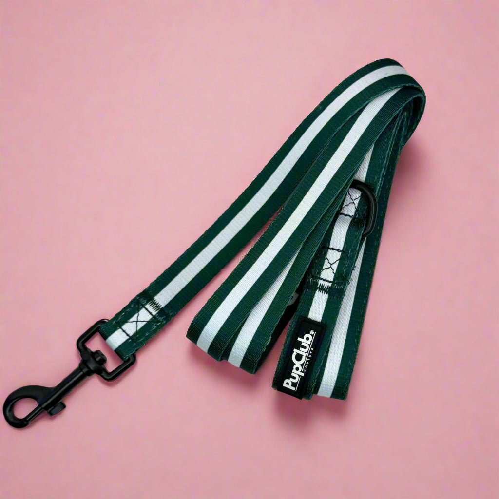 Lead - Forest Green - mezetto PupClub Couture PupClub Couture