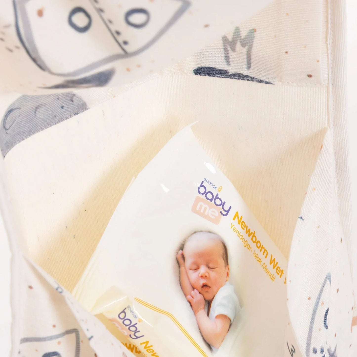 Little Dreams Baby Boy Home Textile Accessory - Ecru - mezetto