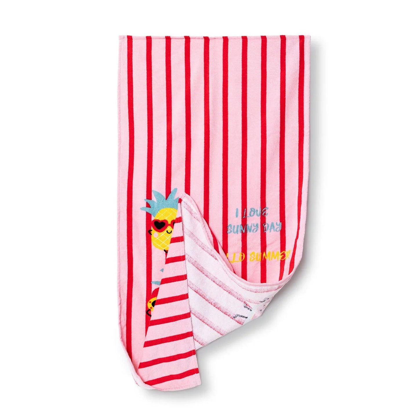 Little Dreams Baby Girl Towel - Red - mezetto