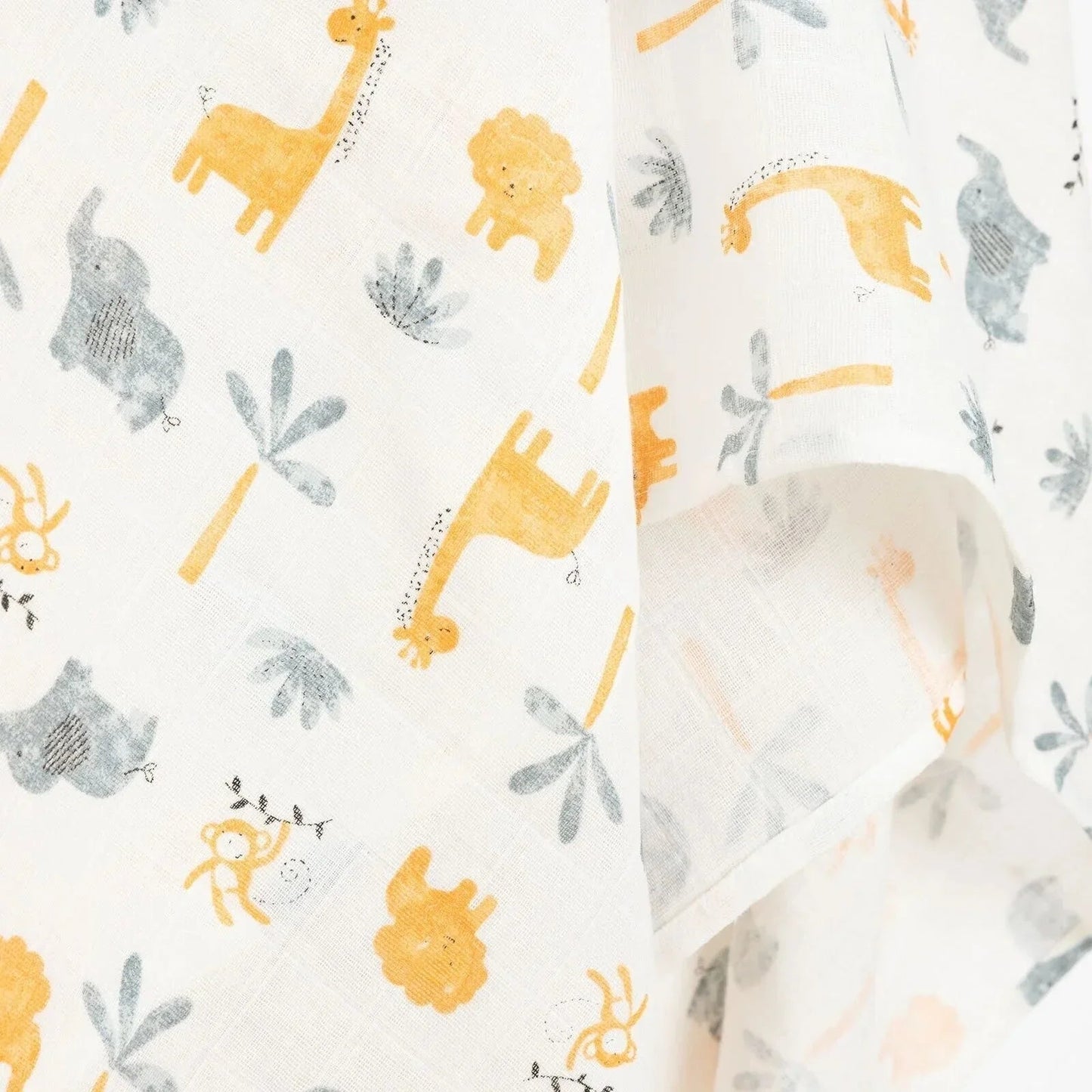 Little Dreams Boy Muslin Blanket - Printed - mezetto