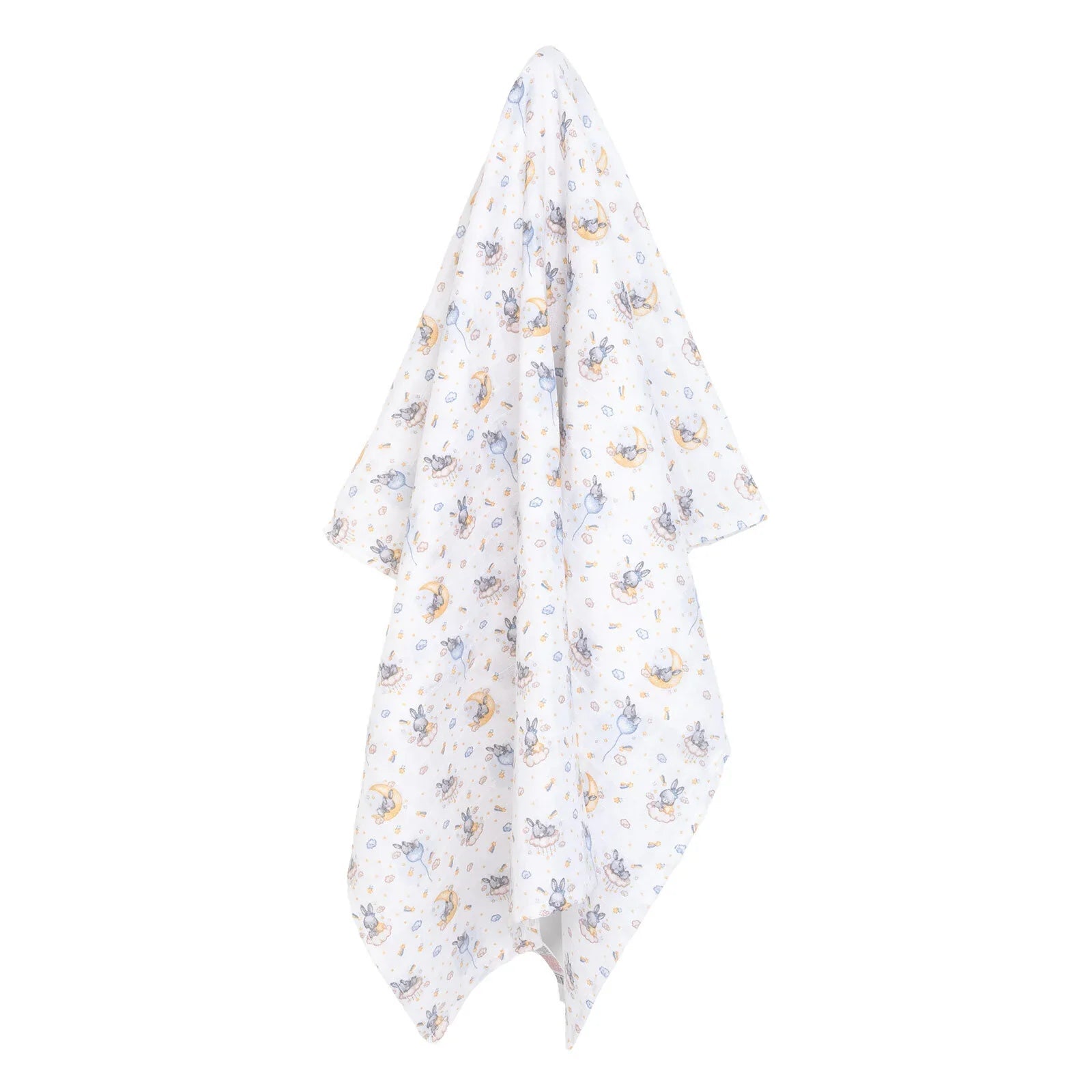 Little Dreams Girl Muslin Blanket - Patterned - mezetto